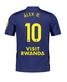 Günstige Atletico Madrid Alex Baena #10 Auswärtstrikot 2025-26 Kurzarm